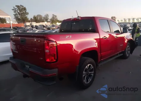 2021 Chevrolet Colorado 2Wd Short Box Z71 from USA, damaged, VIN 1GCGSDEN4M1232928